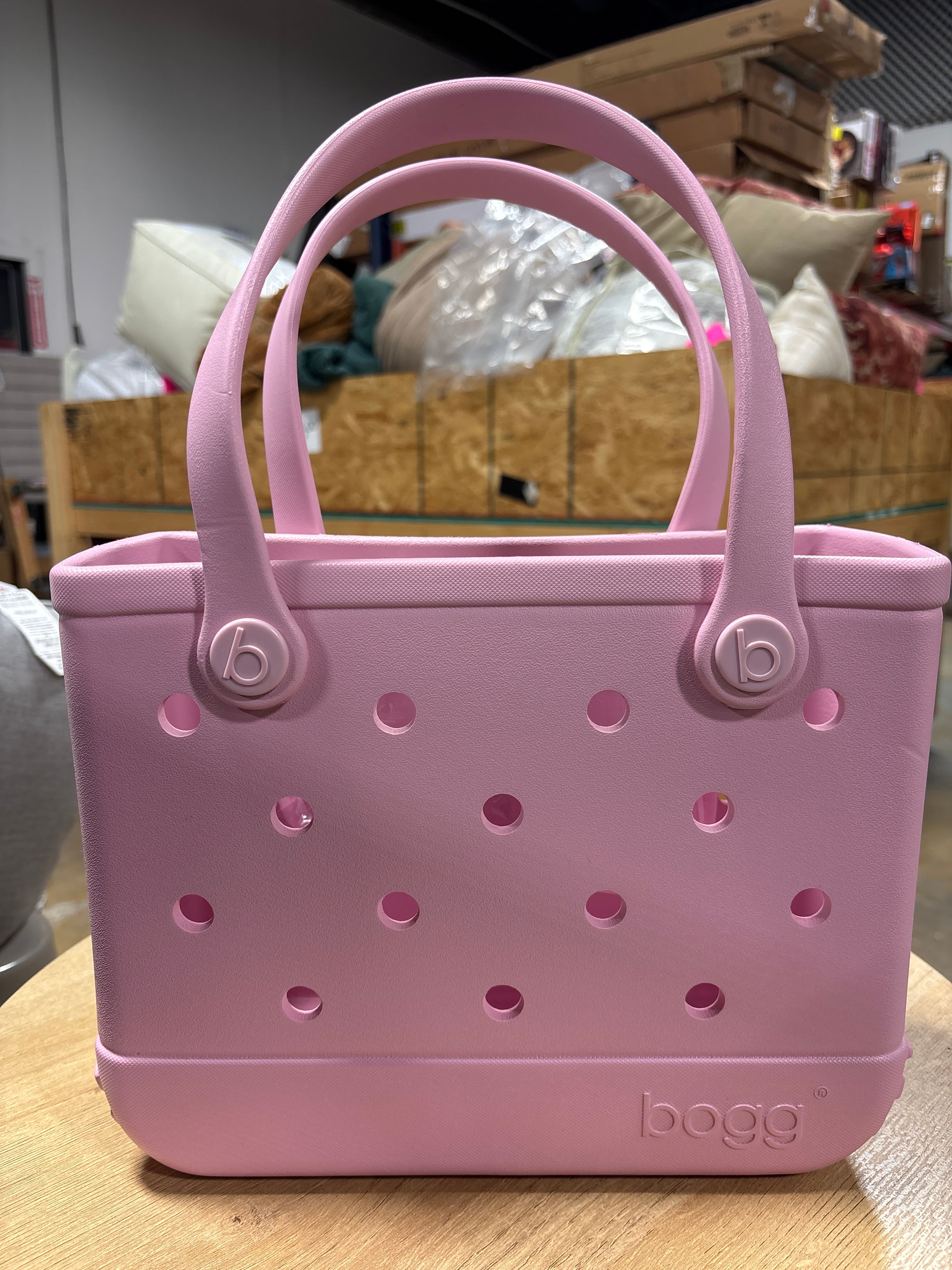 Bitty Bogg Bag Tote Bag - Beach Hydrangea SHOWROOM ITEM