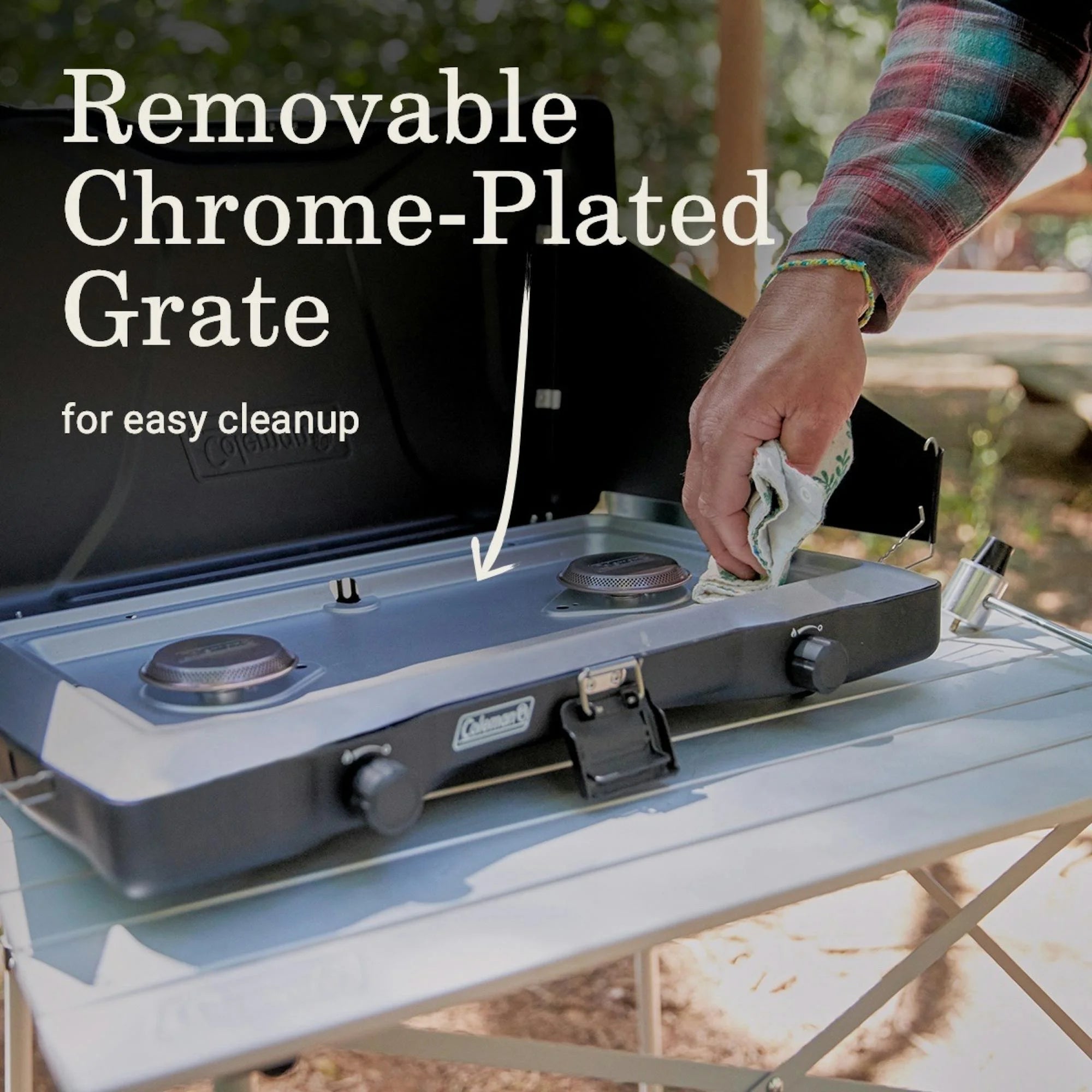 Triton 2-Burner Propane Camping Stove