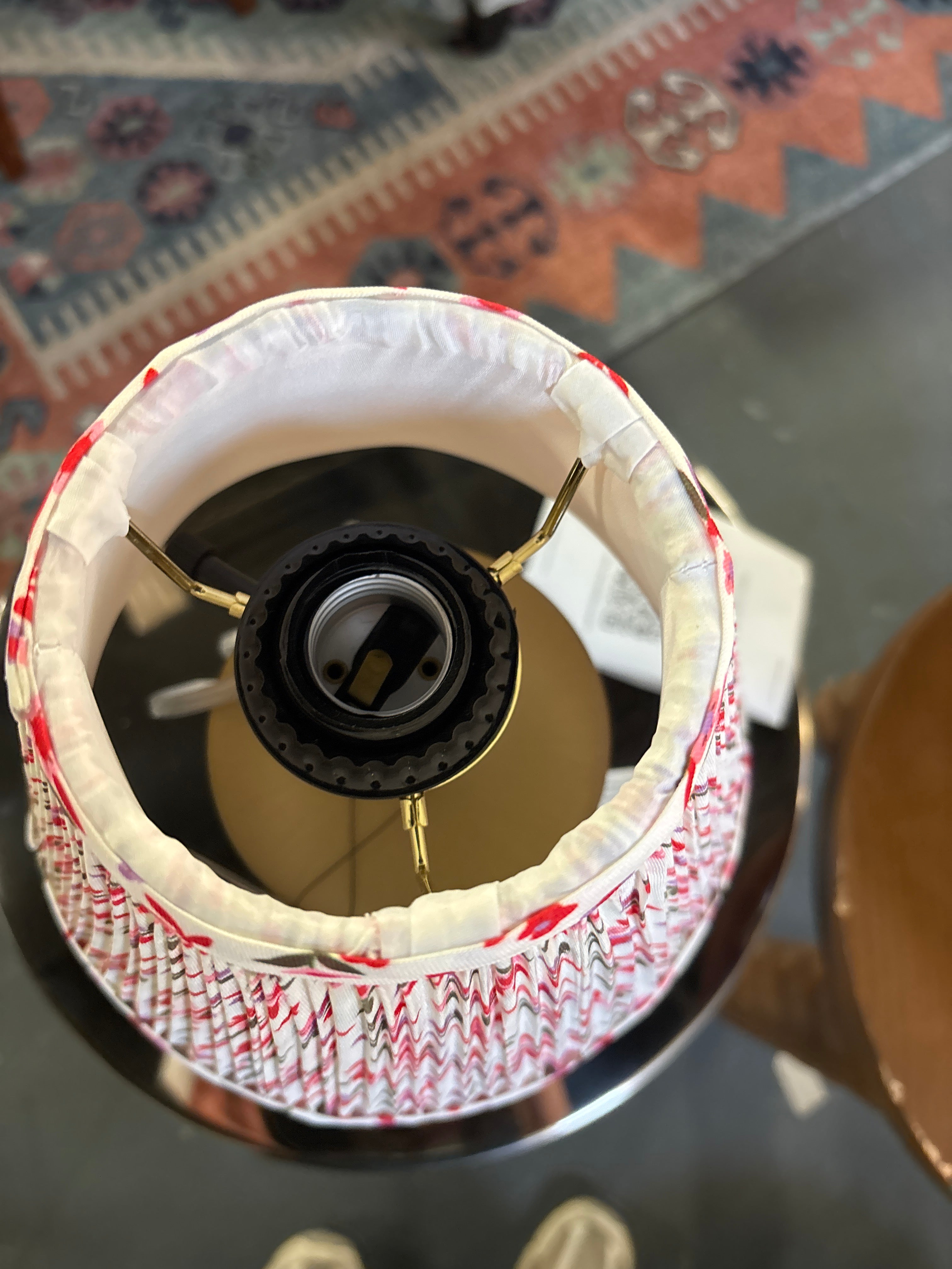 Fillable Accent with USB Table Lamp - Brass SHOWROOM ITEM