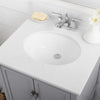 Otum  Bathroom Vanity with Sink, Gray Wood