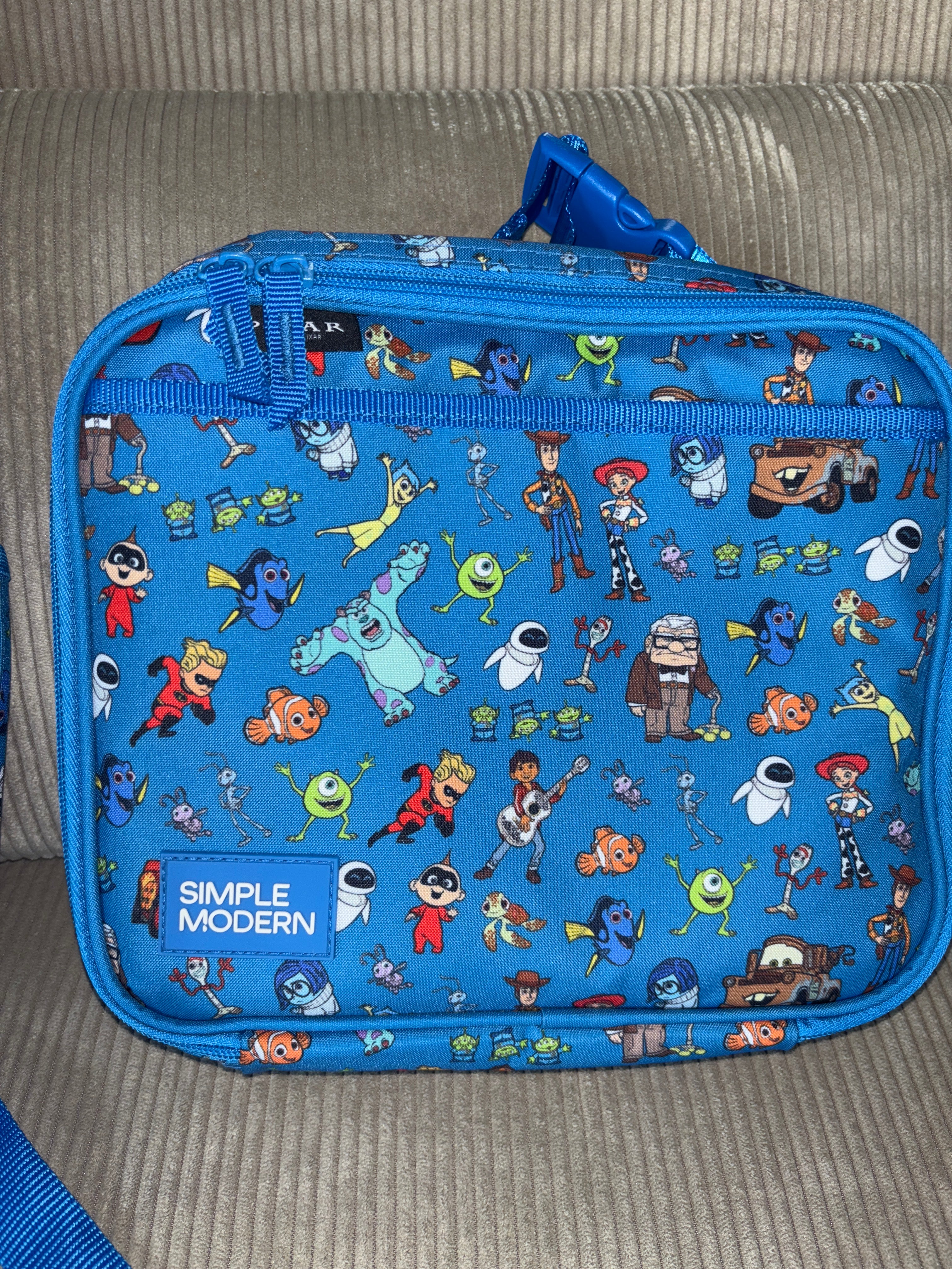 (Pixar) Simple Modern Kids' 12L Fletcher Backpack - Blue SHOWROOM ITEM