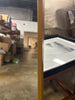 Over-the-Door Mirror Metal - Brass SHOWROOM ITEM