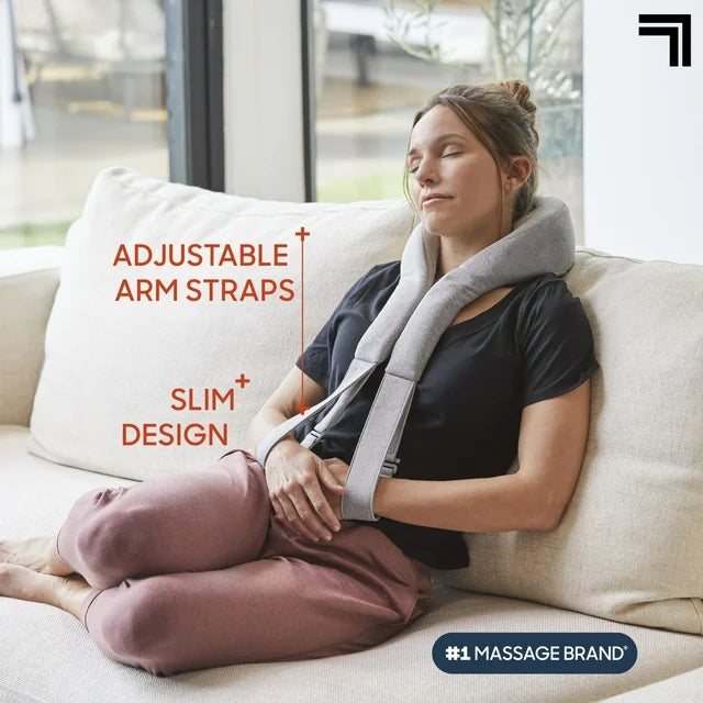 Shiatsu Neck Massager, 3 Intensity Levels and Soothing Heat Mode
