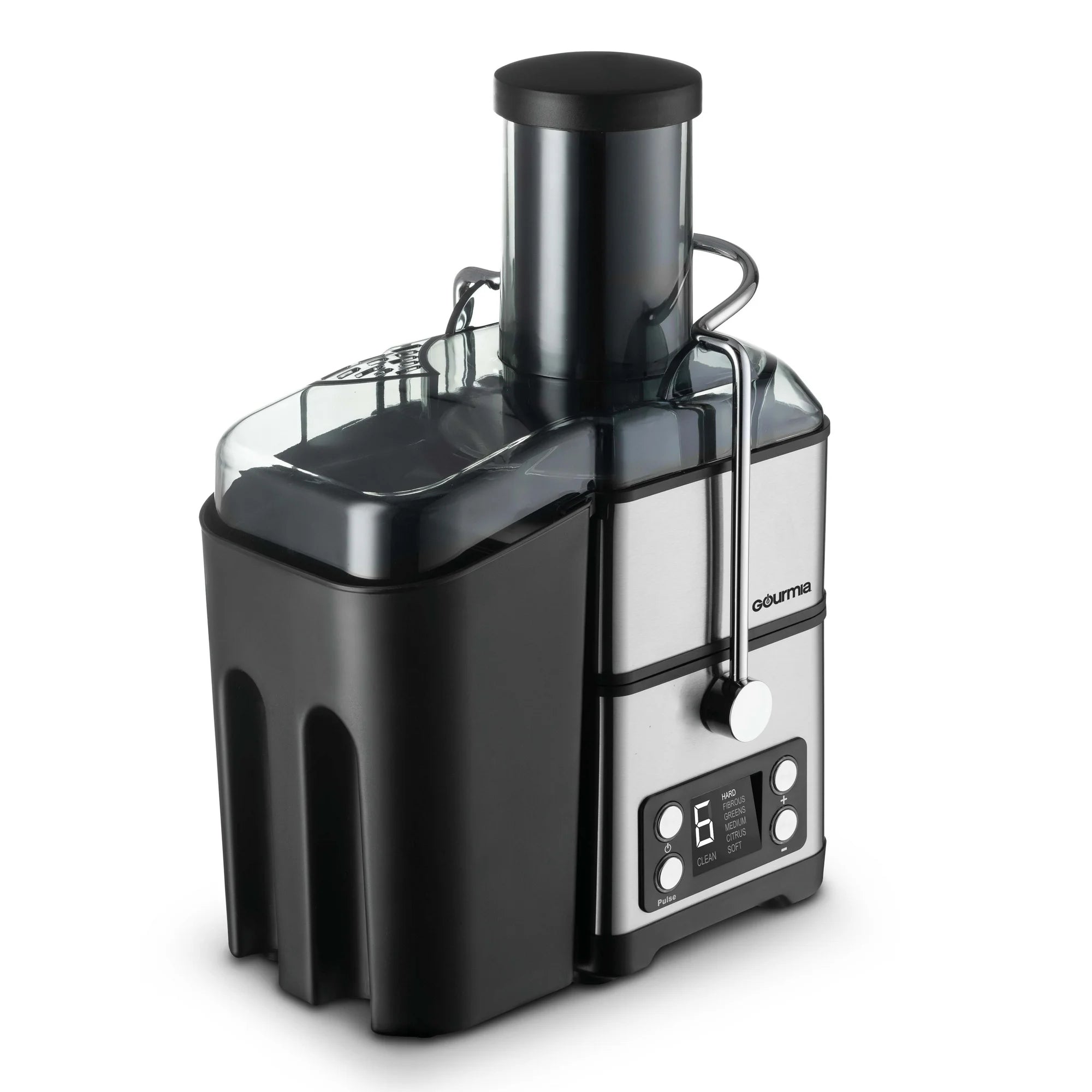 6 Speed Juicer Extractor with Self-Clean Cycle, Stainless Steel