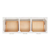 Hutton Double Wall Mounted Vanity Cabinet Only - Less Vanity Top