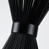 Black 1- Light Sputnik Spike Pendant Lamp Unique / Statement