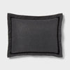 Applique Border Comforter and Sheet Set Gray - King
