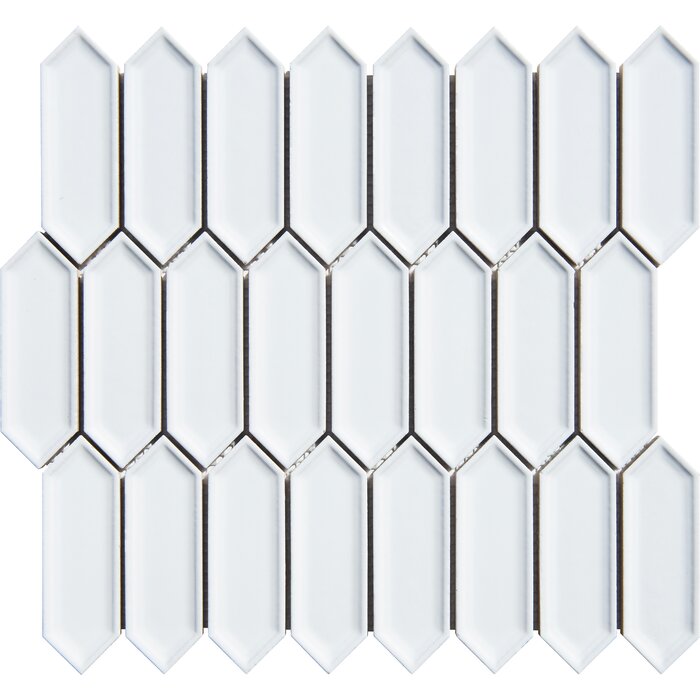 White Porcelain Mosaic Wall & Floor Tile