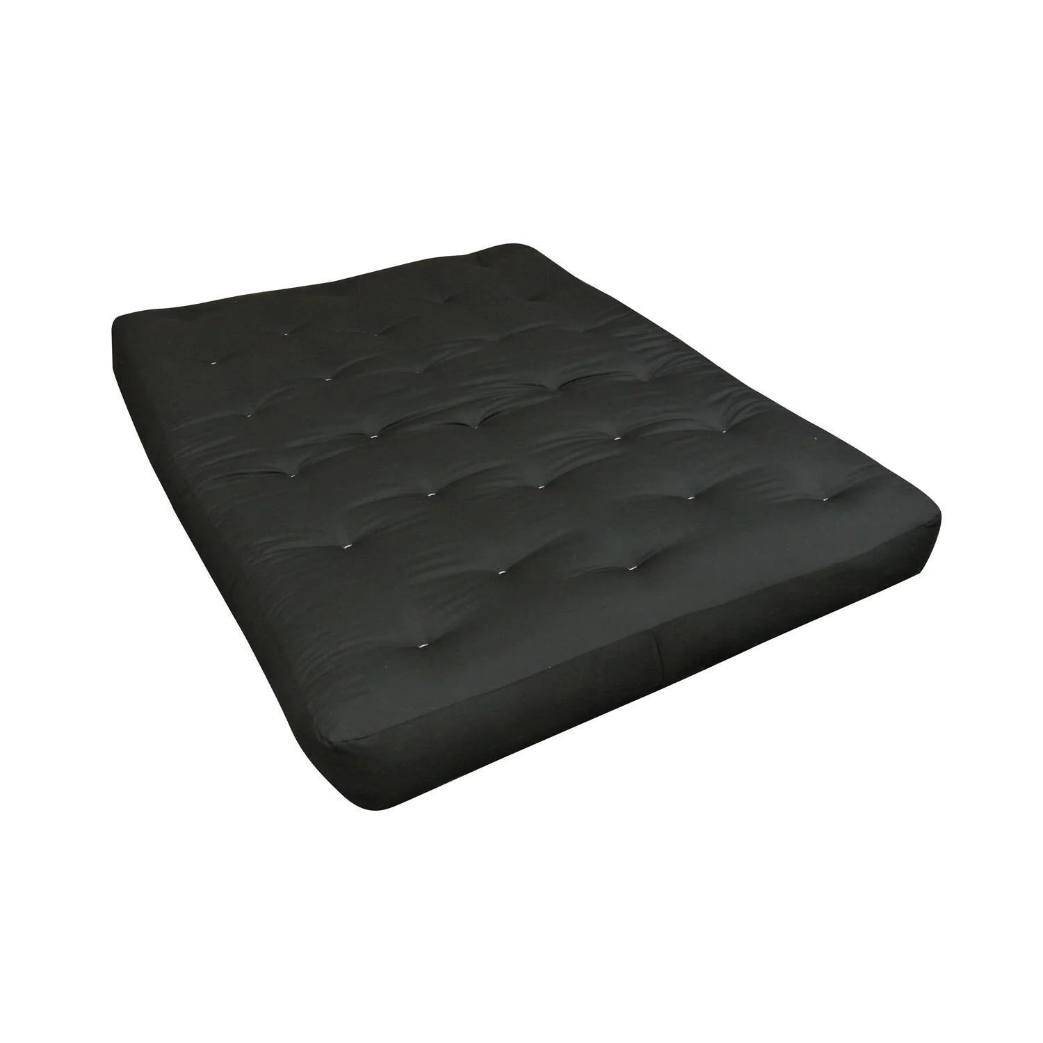 Double Foam & Cotton Black Duct Futon Mattress