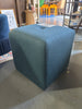 Cayla Square Ottoman - Navy Blue SHOWROOM ITEM