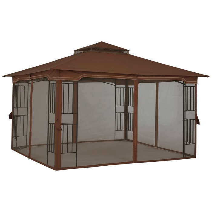 11 Ft. x 13 Ft. Steel Patio Gazebo