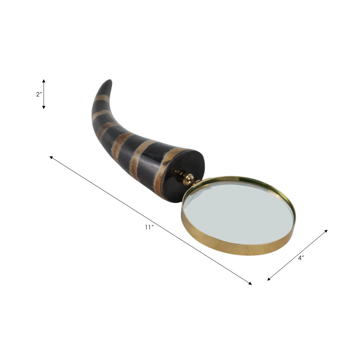 Pierre Horn Magnifying Glass