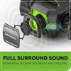 Bluetooth Speaker Kit, AC/DC Wireless Worksite Speaker