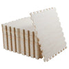 12 Tiles Exercise Wood Grain Puzzle Interlocking Foam Gym Floor Mats - White Wood