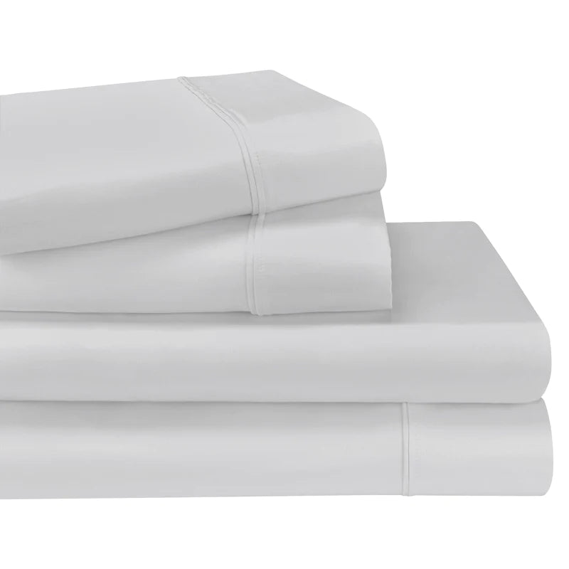 1200 Thread Count Egyptian Cotton Deep Pocket 4 Piece Sheet Set