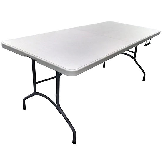 Bi-Fold Blow-Molded Plastic Table