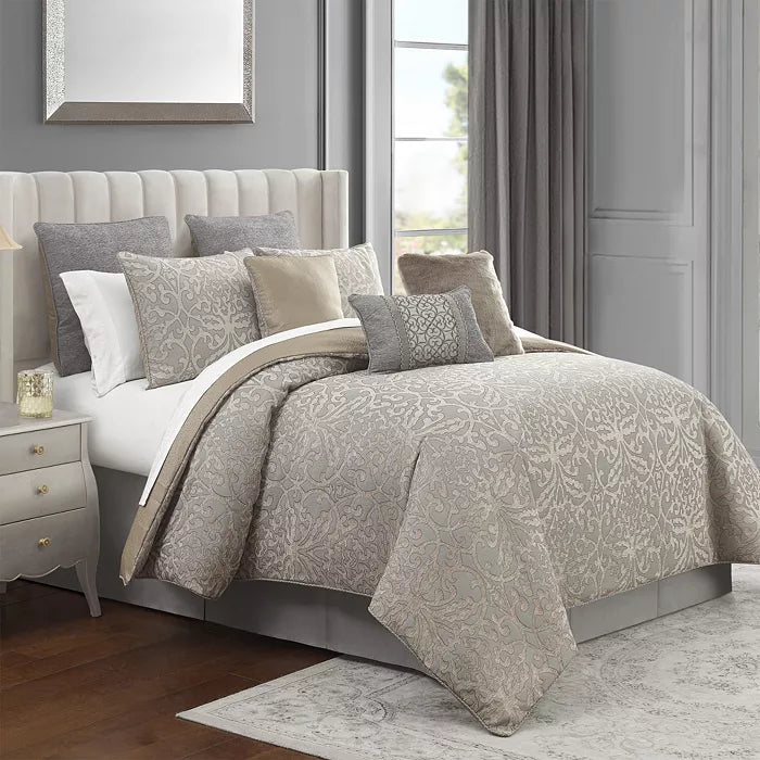 Carrick 6 Piece Comforter Set, King