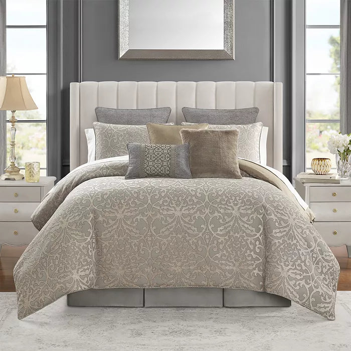 Carrick 6 Piece Comforter Set, King