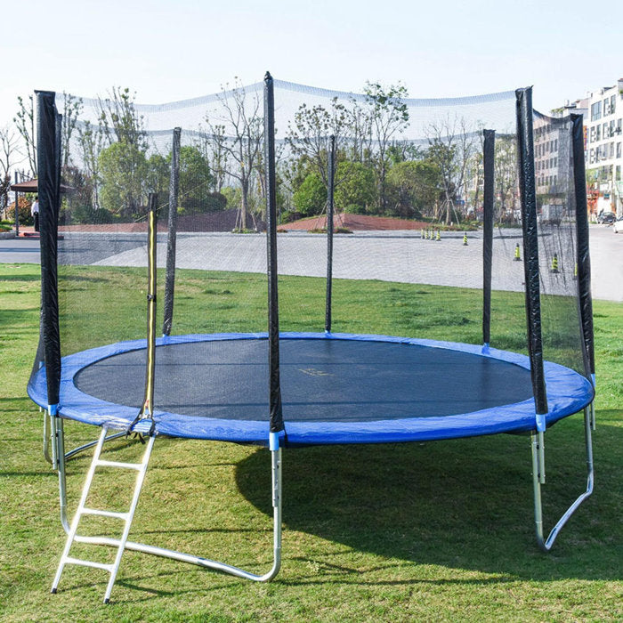 Backyard Trampoline with Safety Enclosure (final cut, no further discounts)