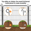 12 Panel Metal Exercise Pen With Door (Set of 12)