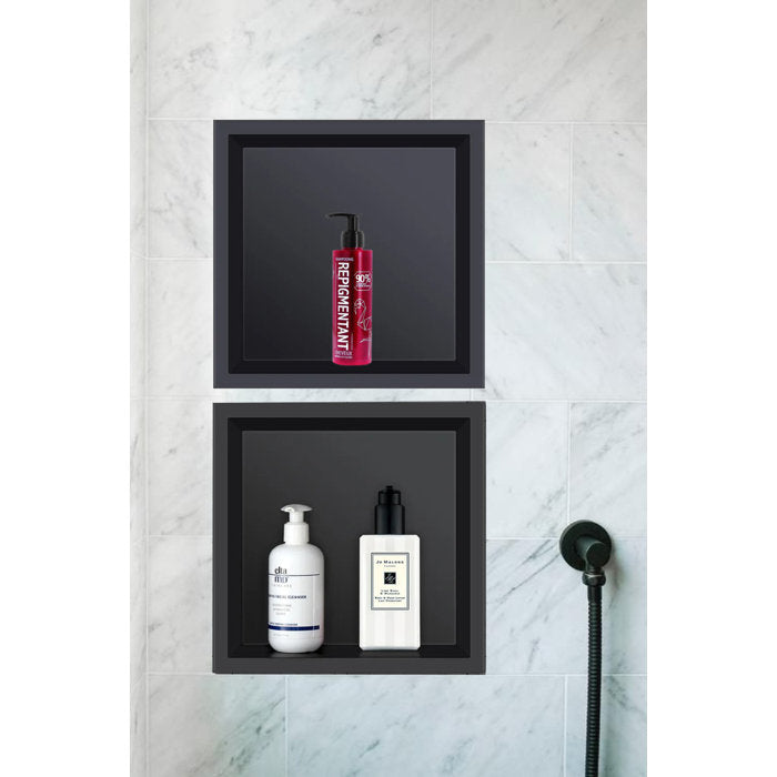 Stainless 18-gauche Shower Niche