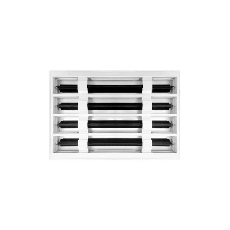 White Modern AC Vent Cover - Decorative Air Vent