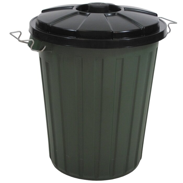 Plastic Manual Lift Trash Can