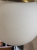 Globe Desk Lamp - White SHOWROOM ITEM