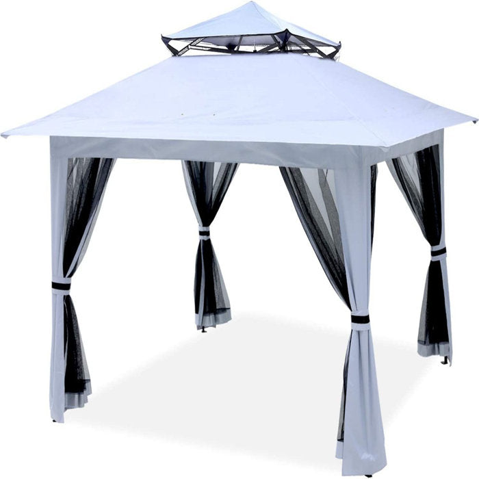 13 Ft W x 13 Ft D Metal Patio Gazebo