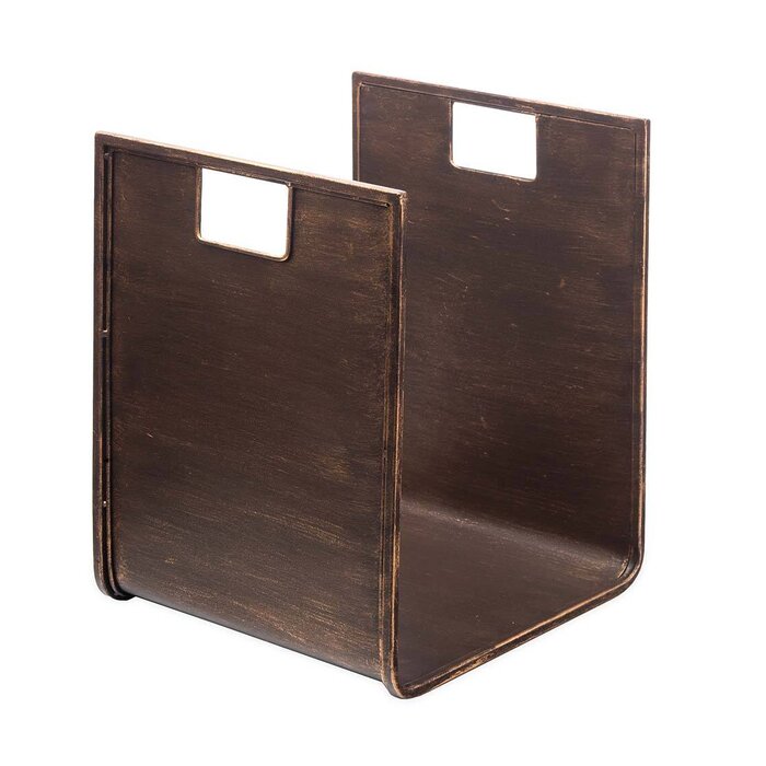 14.12'' W Metal Log Rack