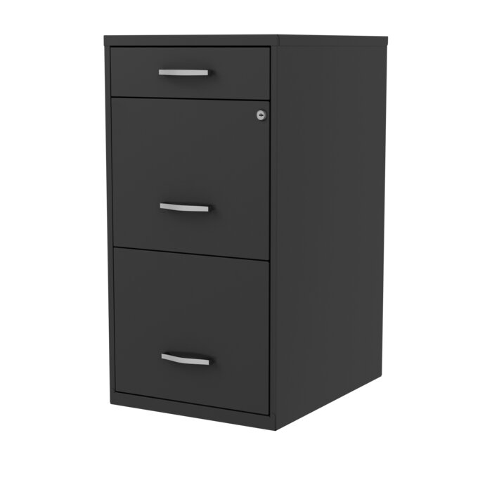 3 -Drawer Steel Vertical Filing Cabinet