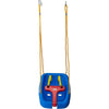 2-in-1 Snug and Secure Swing, High Back Swing, Blue