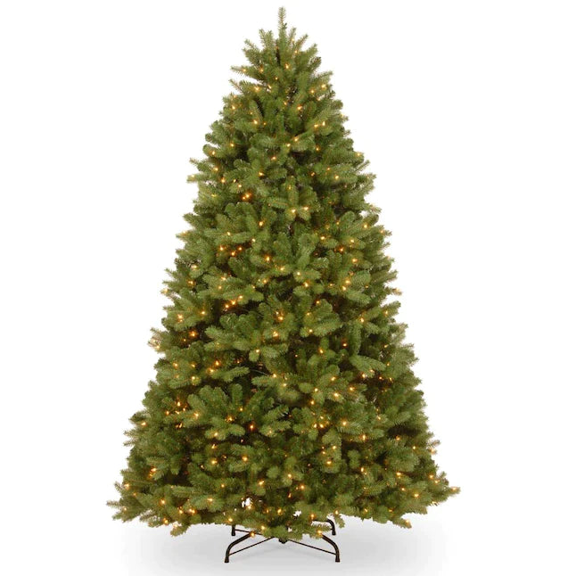 8-ft Spruce Pre-lit Artificial Christmas Tree with LED Lights (no further discounts)