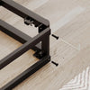 Legs Included Metal Box Spring With Frabric Cover twin