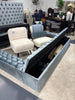 (KING) Johnnay Upholstered Platform Storage Bed SHOWROOM ITEM