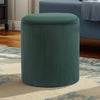 16.9 Inches Height Upholstered Round Storage Ottoman SHOWROOM ITEM