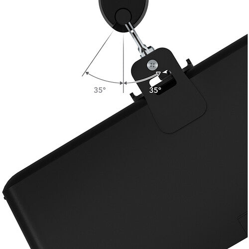 AVF Group Tilt & Turn Speaker Wall Mount (Black, Single)
