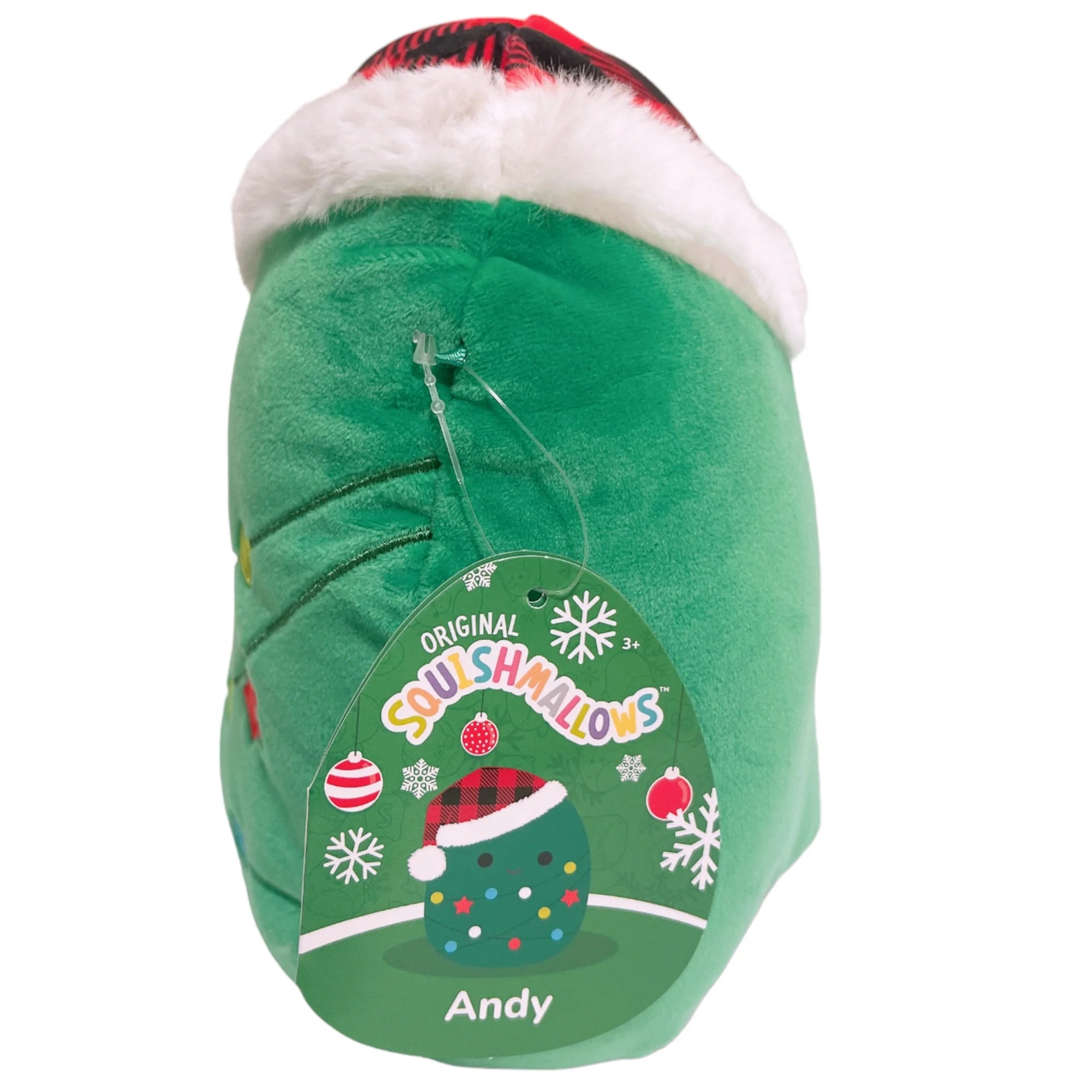 Christmas Squad Andy the Christmas Tree with Hat Plush Doll Toy final cut