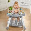 Baby High Chair, 1 Convertible, Booster Seats with Tray, (Grey)