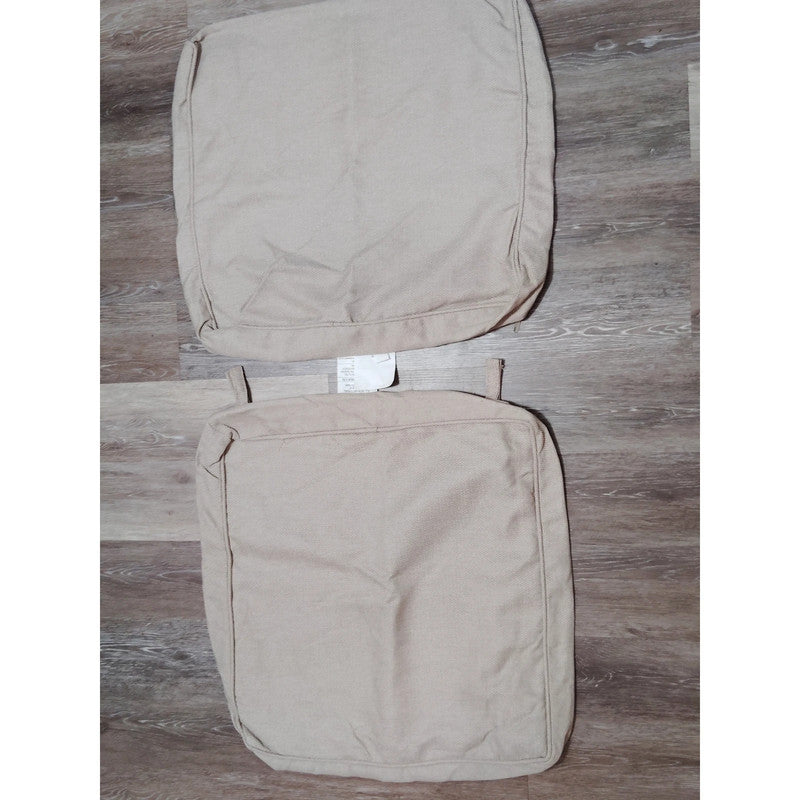 Outdoor Furniture Slipcover Set: Taupe Beige Set of 3