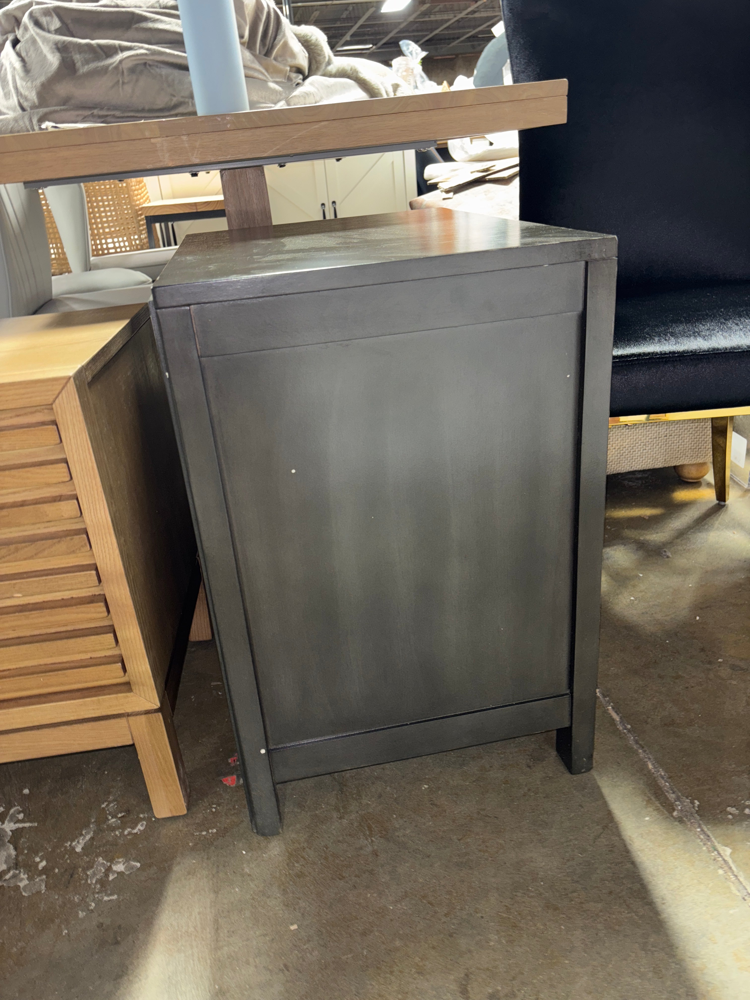 Berenice Gray Nightstand SHOWROOM ITEM