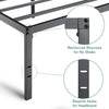 18.3'' Metal Bed Frame, Queen