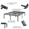 18.3'' Metal Bed Frame, Queen