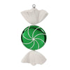 Large Candy Fantasy Wrapped Green Apple Candy Christmas Ornament Decoration