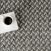 Camryn Herringbone Indoor/Outdoor Area Rug, 8' x 10', Camryn Light Grey