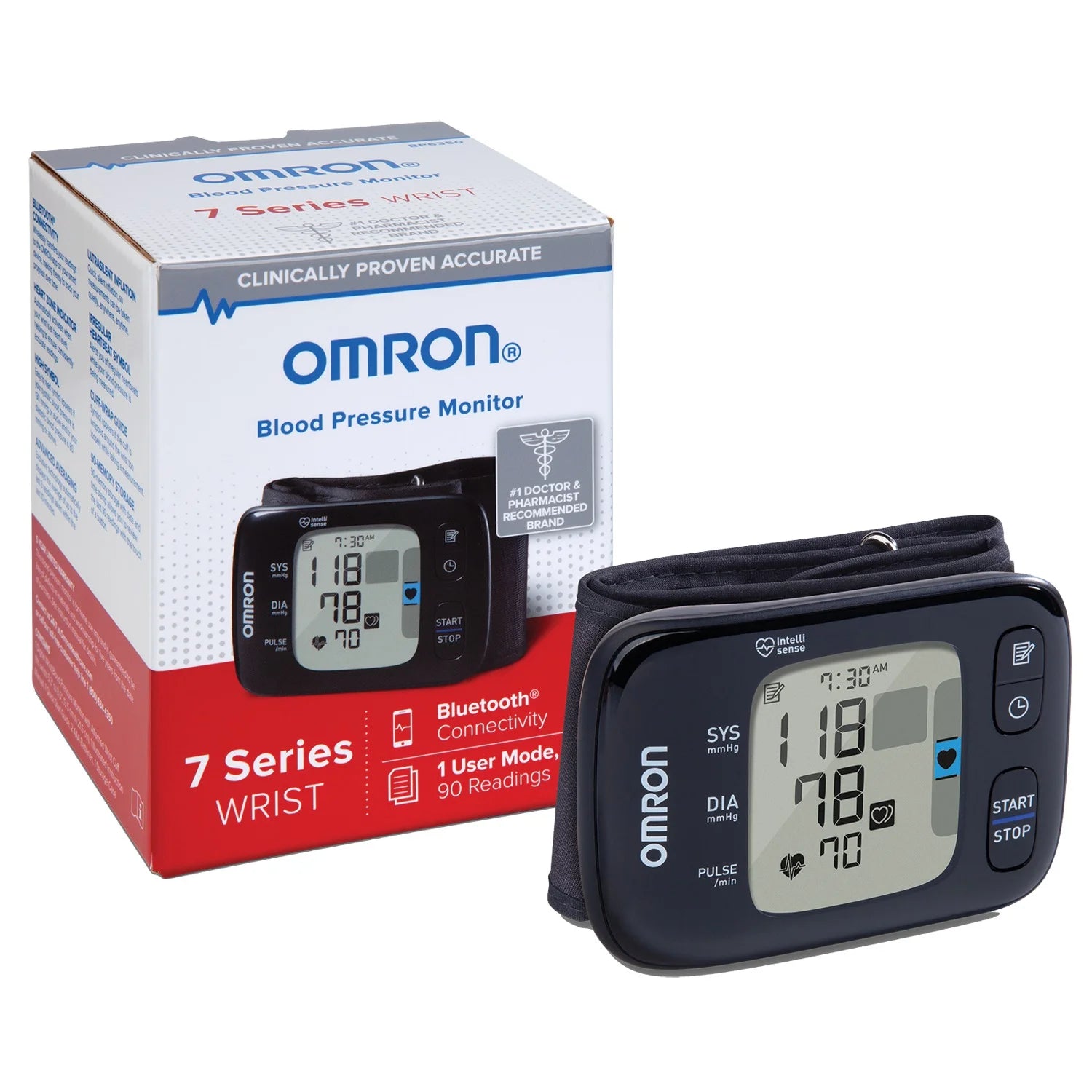 Wireless Wrist Blood Pressure Monitor