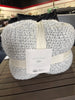 (KING) Casaluna Chunky Knit Bed Blanket - Marled Gray SHOWROOM ITEM