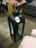 Cast Aluminum Outdoor Lantern Candle Holder Black - Threshold™ SHOWROOM ITEM