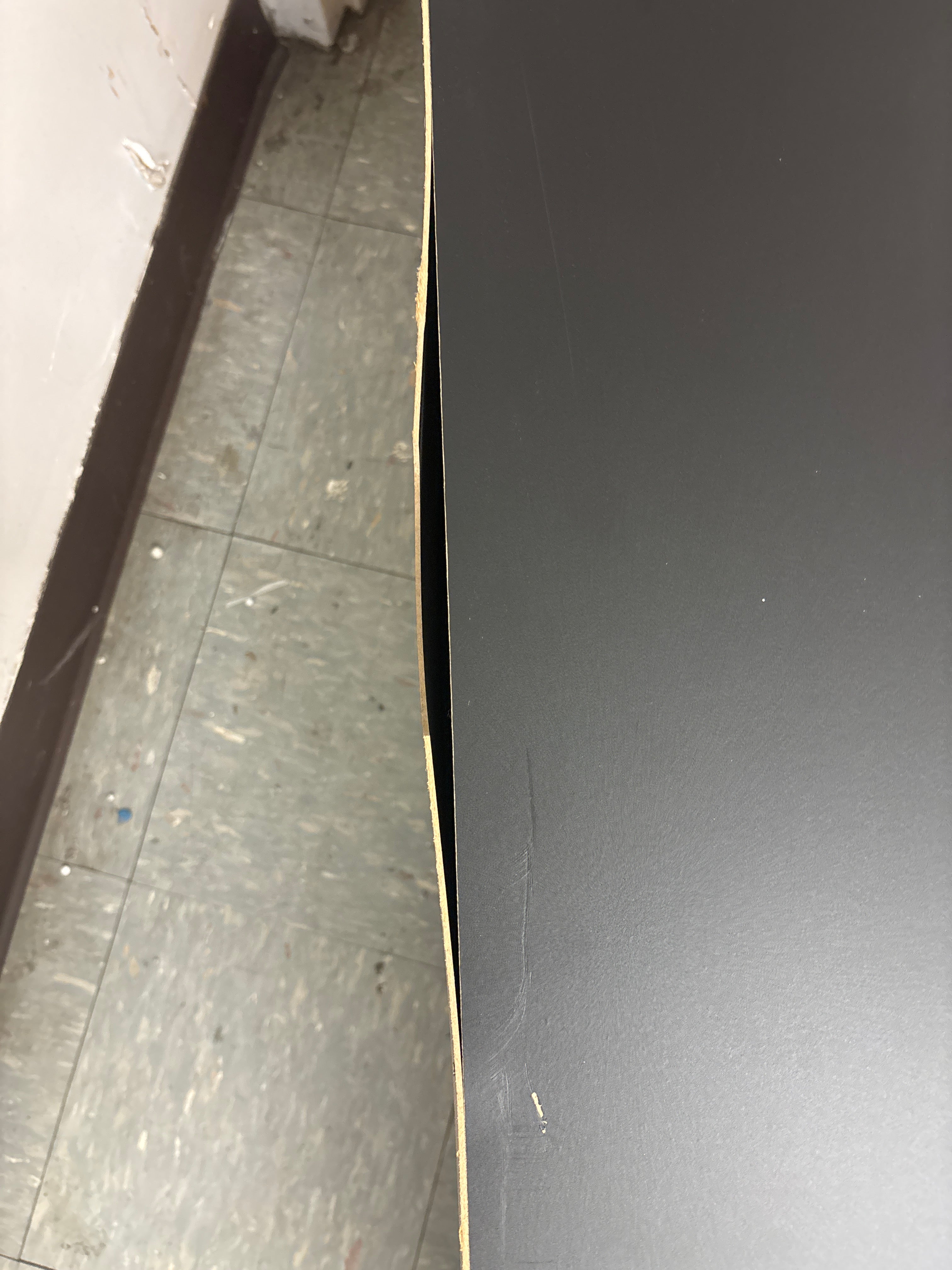 Dorm Storage TV Stand - Black SHOWROOM ITEM
