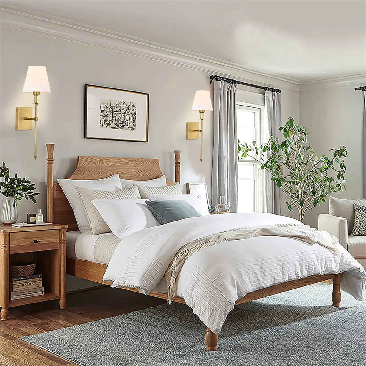 1 - Light Iron Wallchiere (Set of 2)